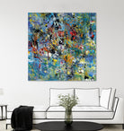 Carpe Diem 2 by Diane Lambin on GIANT ART - yellow abstract