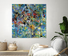 Carpe Diem 2 by Diane Lambin on GIANT ART - yellow abstract