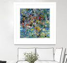 Carpe Diem 2 by Diane Lambin on GIANT ART - yellow abstract