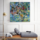 Carpe Diem 2 by Diane Lambin on GIANT ART - yellow abstract