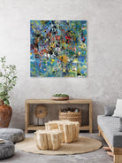 Carpe Diem 2 by Diane Lambin on GIANT ART - green abstract artistes du québec