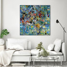 Carpe Diem 2 by Diane Lambin on GIANT ART - yellow abstract