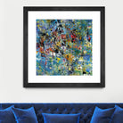 Carpe Diem 2 by Diane Lambin on GIANT ART - yellow abstract