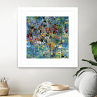 Carpe Diem 2 by Diane Lambin on GIANT ART - yellow abstract