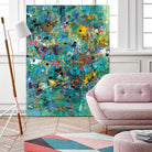 Carpe Diem 3 by Diane Lambin on GIANT ART - yellow abstract