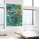 Carpe Diem 3 by Diane Lambin on GIANT ART - yellow abstract