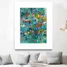 Carpe Diem 3 by Diane Lambin on GIANT ART - green abstract artiste québécois