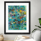 Carpe Diem 3 by Diane Lambin on GIANT ART - green abstract artiste québécois