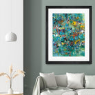 Carpe Diem 3 by Diane Lambin on GIANT ART - green abstract artiste québécois