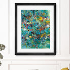 Carpe Diem 3 by Diane Lambin on GIANT ART - green abstract artiste québécois