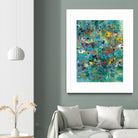 Carpe Diem 3 by Diane Lambin on GIANT ART - green abstract artiste québécois