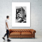 Receiver by Gill Alexander on GIANT ART - white men and women