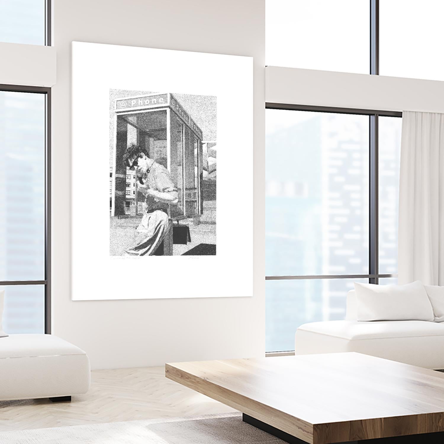 Receiver by Gill Alexander on GIANT ART - white men and women