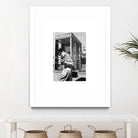 Receiver by Gill Alexander on GIANT ART - white black & white