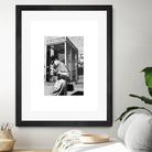 Receiver by Gill Alexander on GIANT ART - white black & white