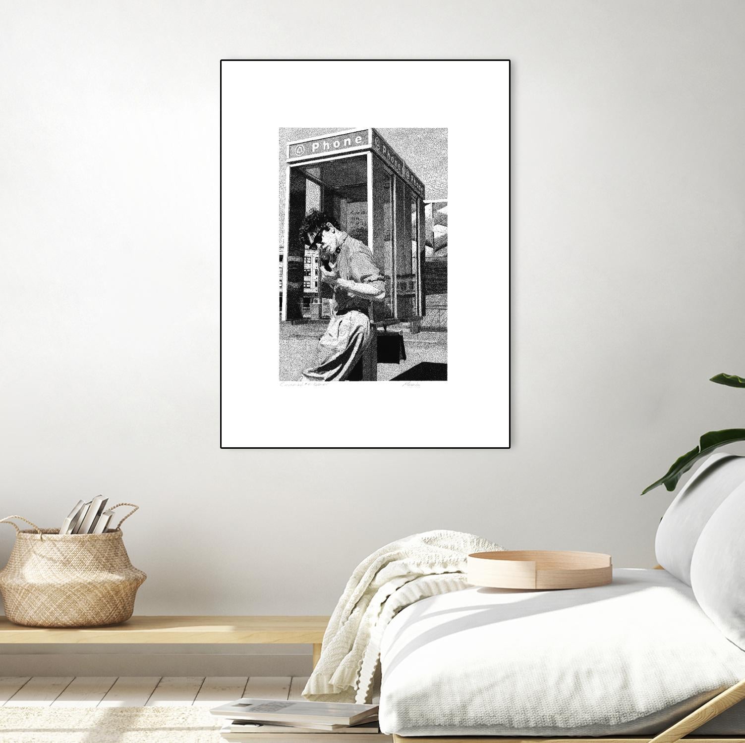 Receiver by Gill Alexander on GIANT ART - white men and women