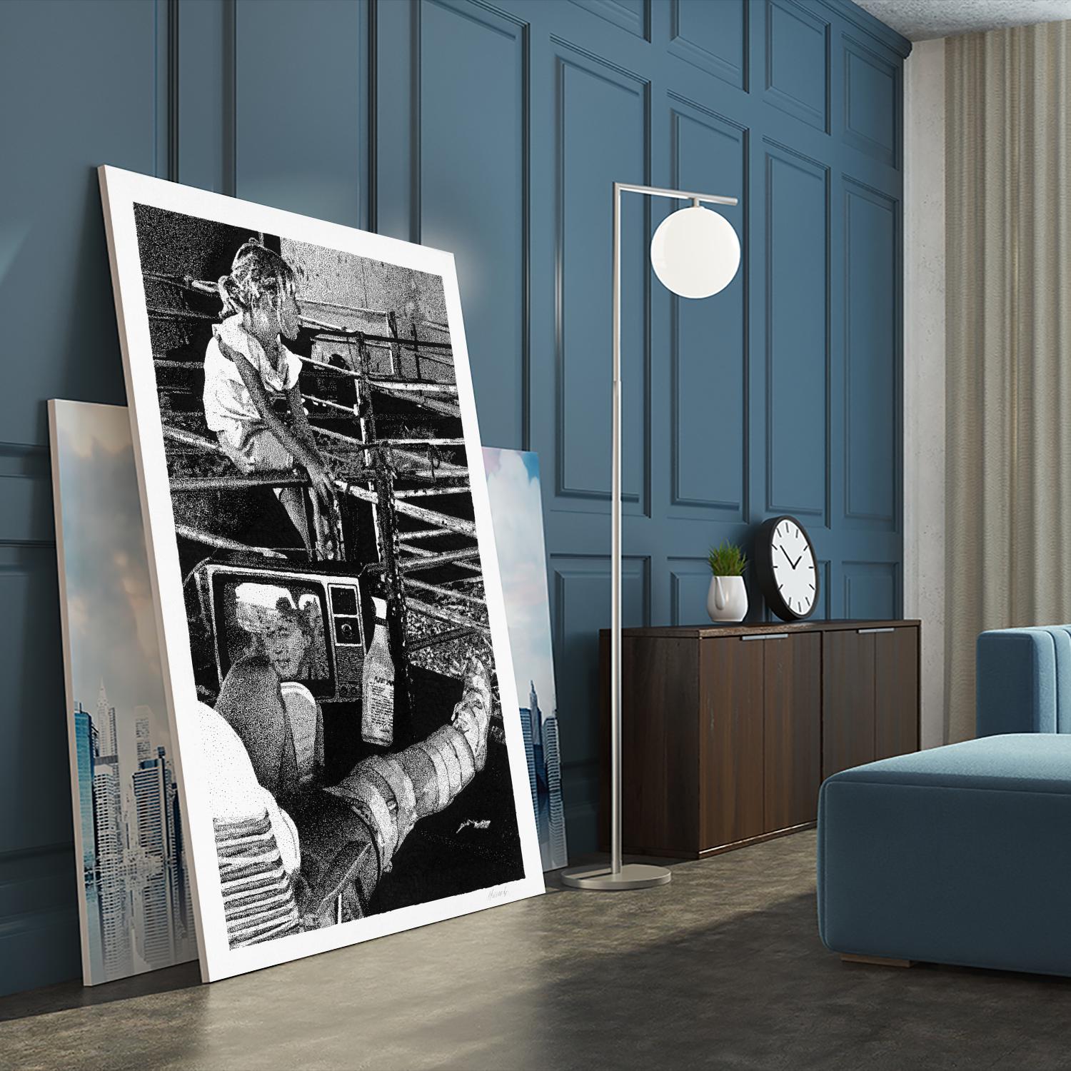 Cast by Gill Alexander on GIANT ART - white men and women