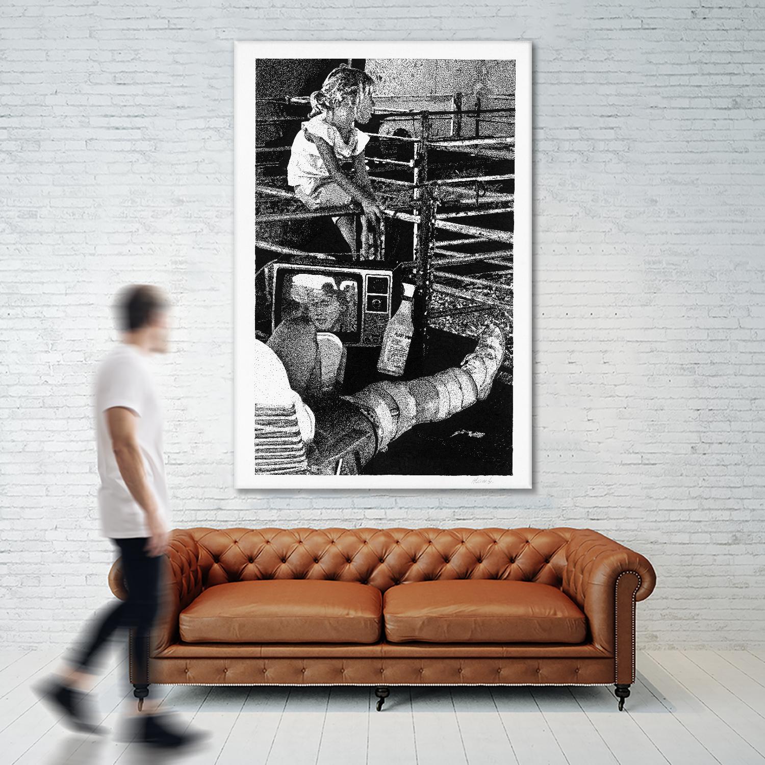 Cast by Gill Alexander on GIANT ART - white men and women