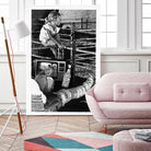 Cast by Gill Alexander on GIANT ART - white men and women