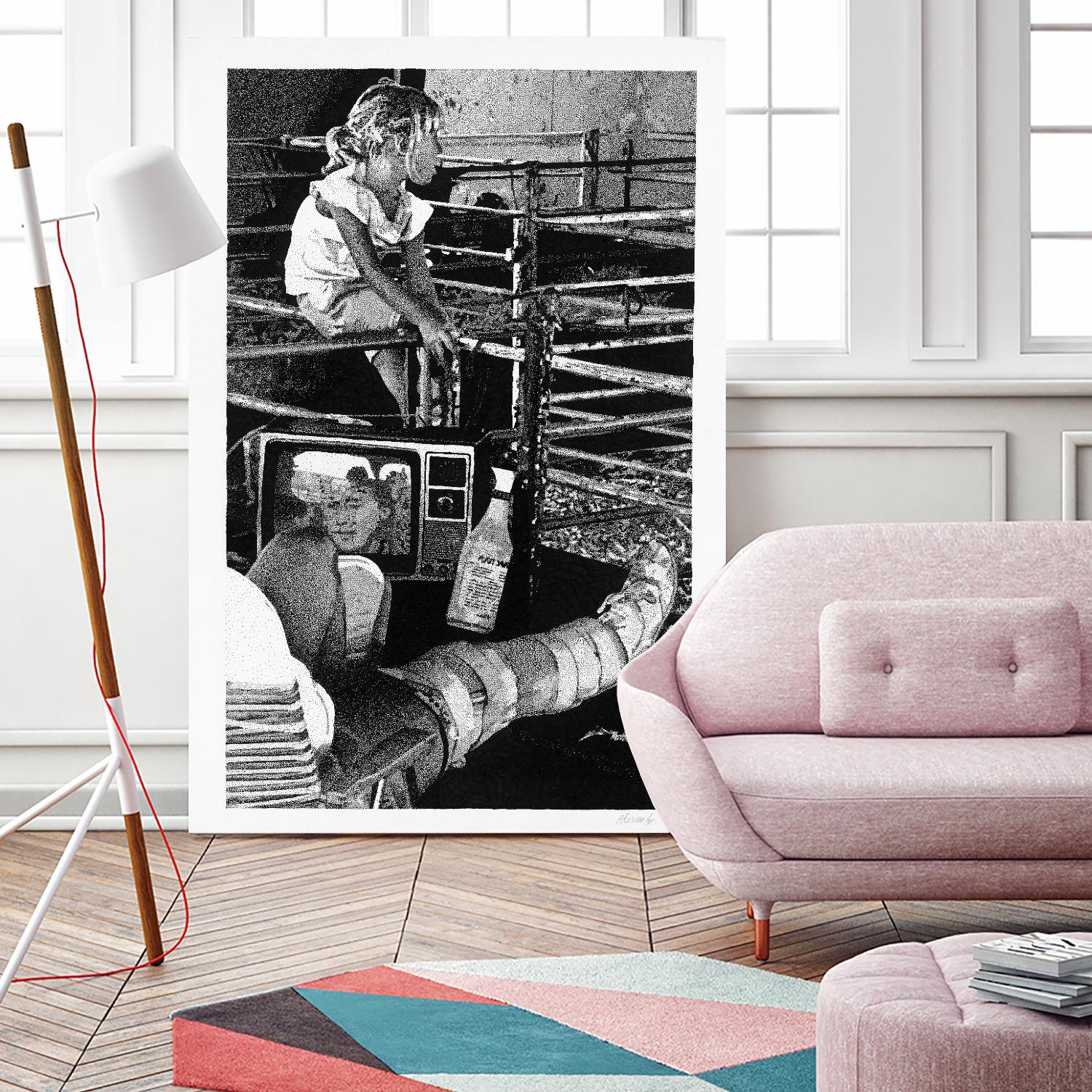 Cast by Gill Alexander on GIANT ART - white men and women