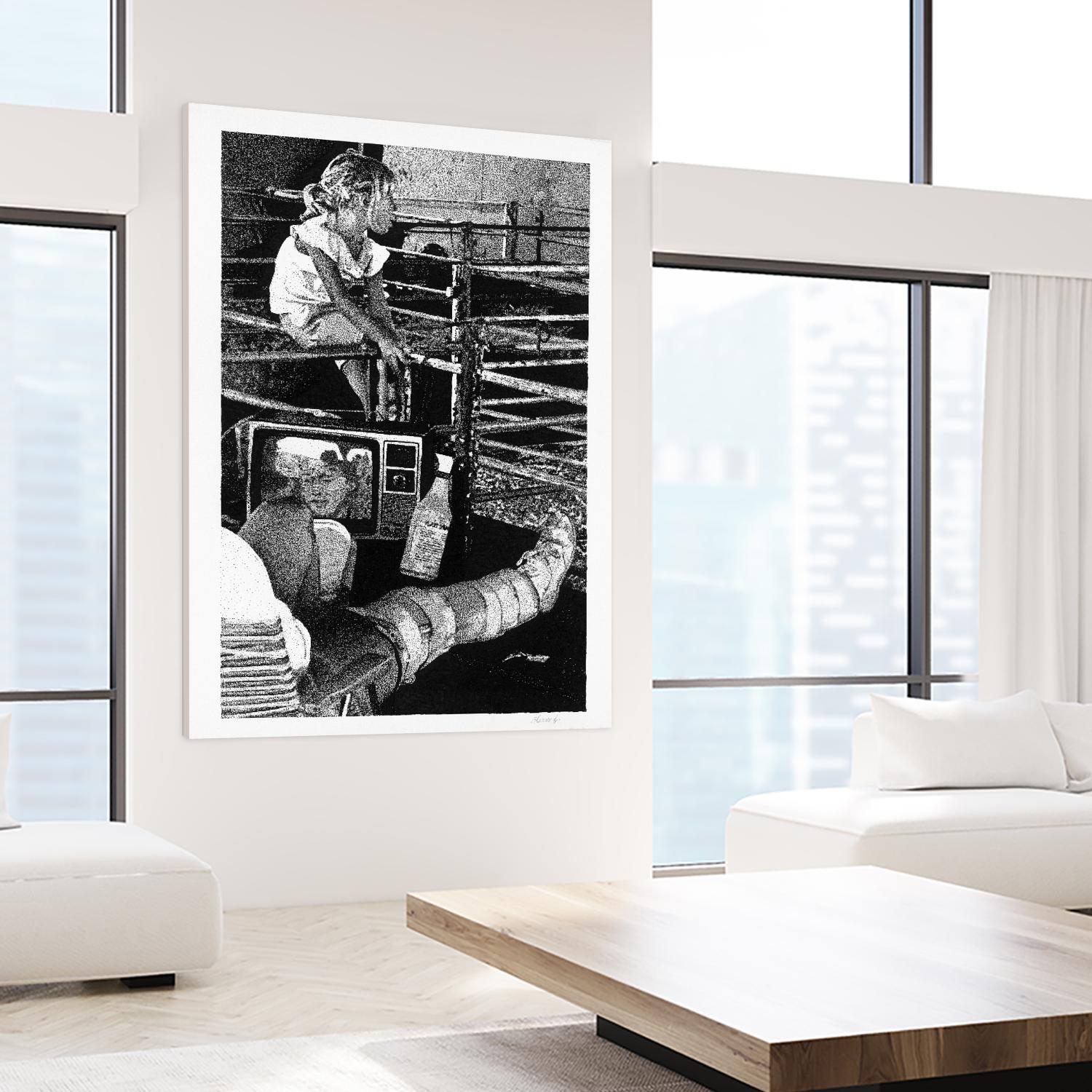 Cast by Gill Alexander on GIANT ART - white men and women