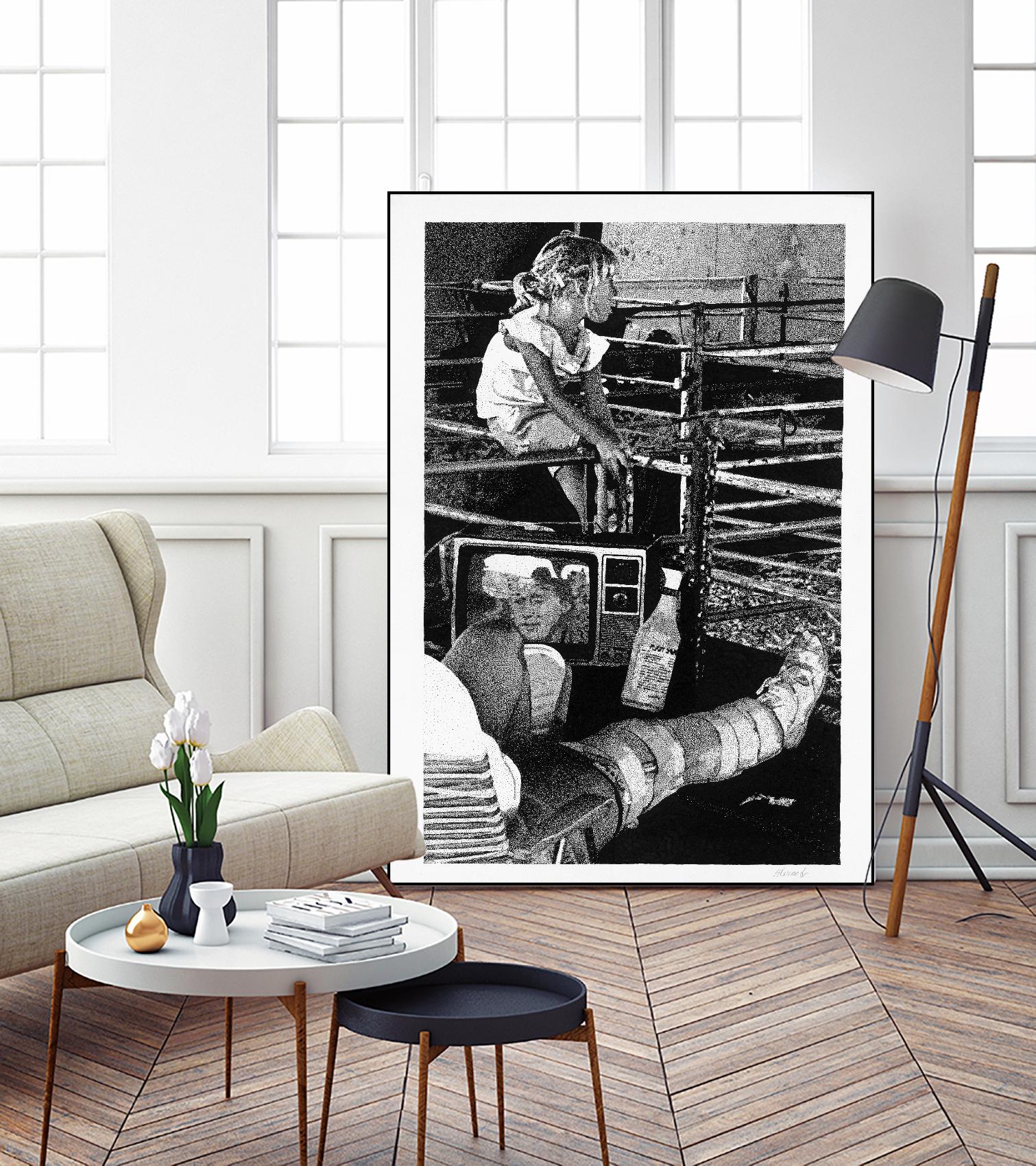 Cast by Gill Alexander on GIANT ART - white men and women