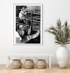 Cast by Gill Alexander on GIANT ART - white men and women