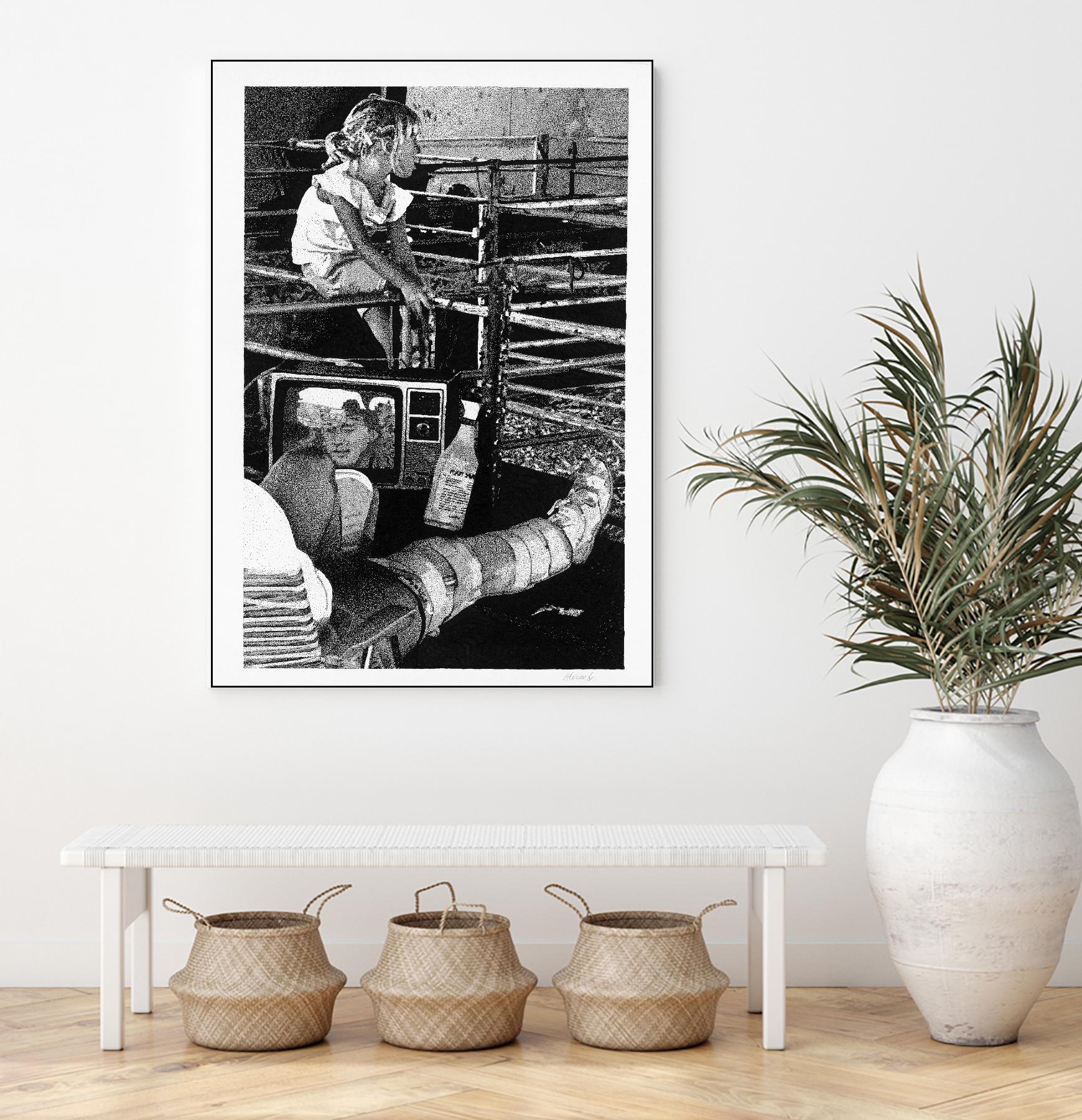 Cast by Gill Alexander on GIANT ART - white men and women