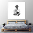 Adjustments by Gill Alexander on GIANT ART - white men and women