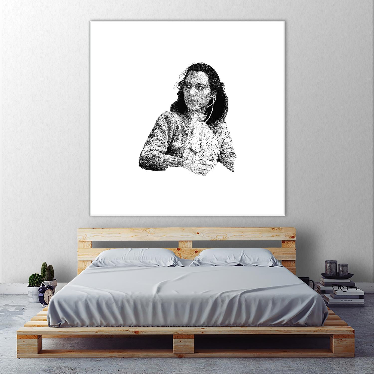 Reception by Gill Alexander on GIANT ART - white men and women