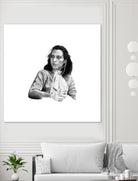 Reception by Gill Alexander on GIANT ART - white men and women