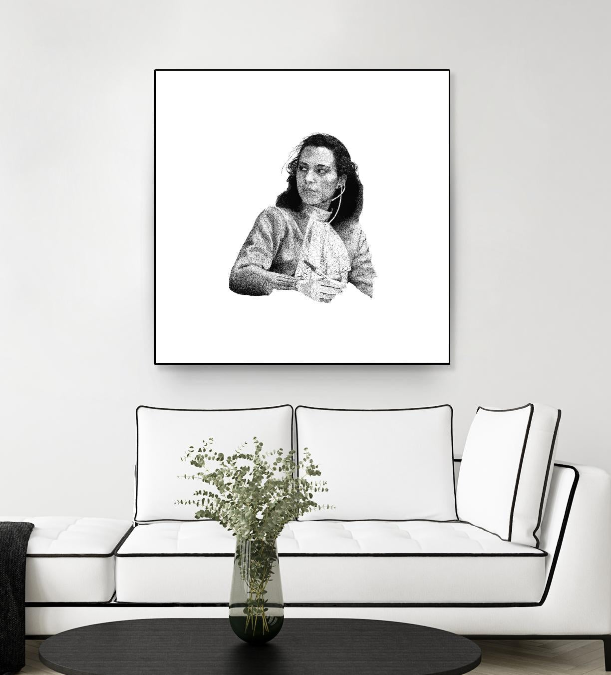 Reception by Gill Alexander on GIANT ART - white men and women