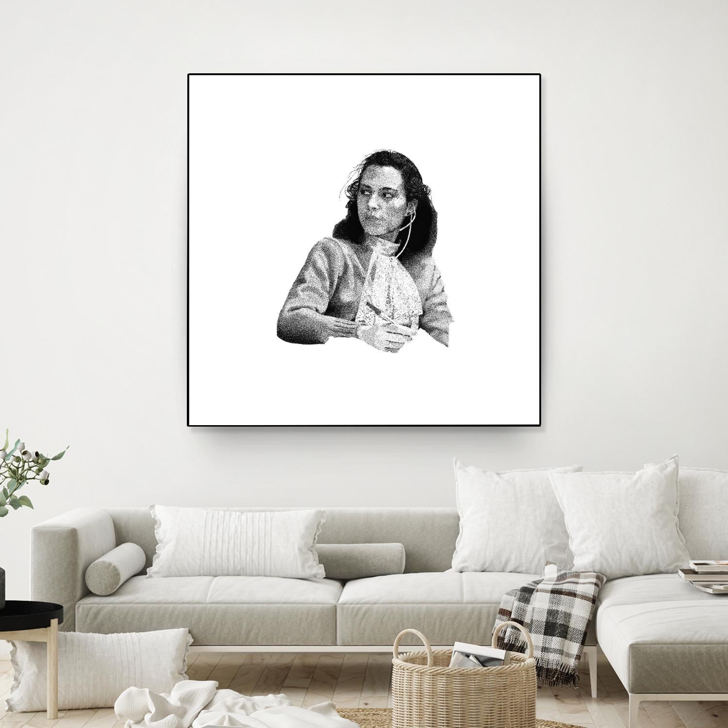 Reception by Gill Alexander on GIANT ART - white men and women