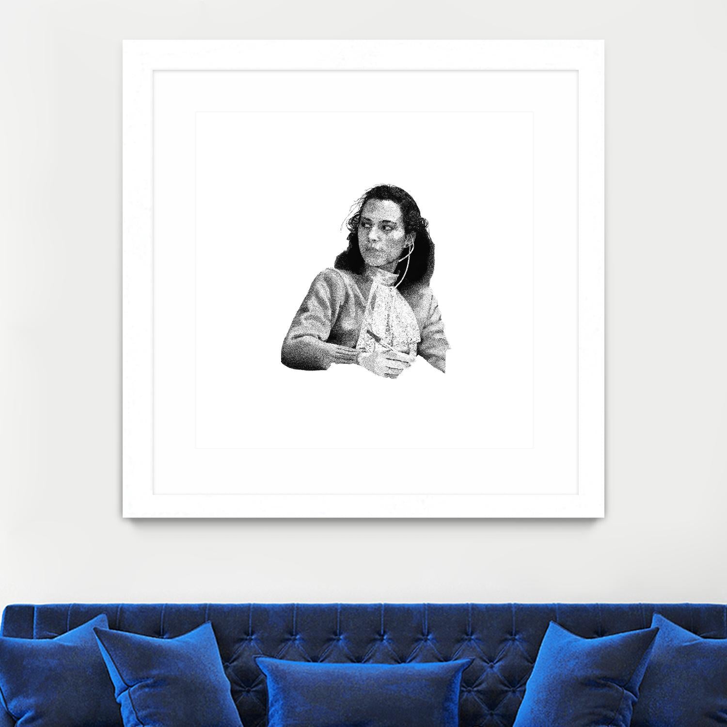 Reception by Gill Alexander on GIANT ART - white men and women