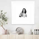 Reception by Gill Alexander on GIANT ART - white men and women