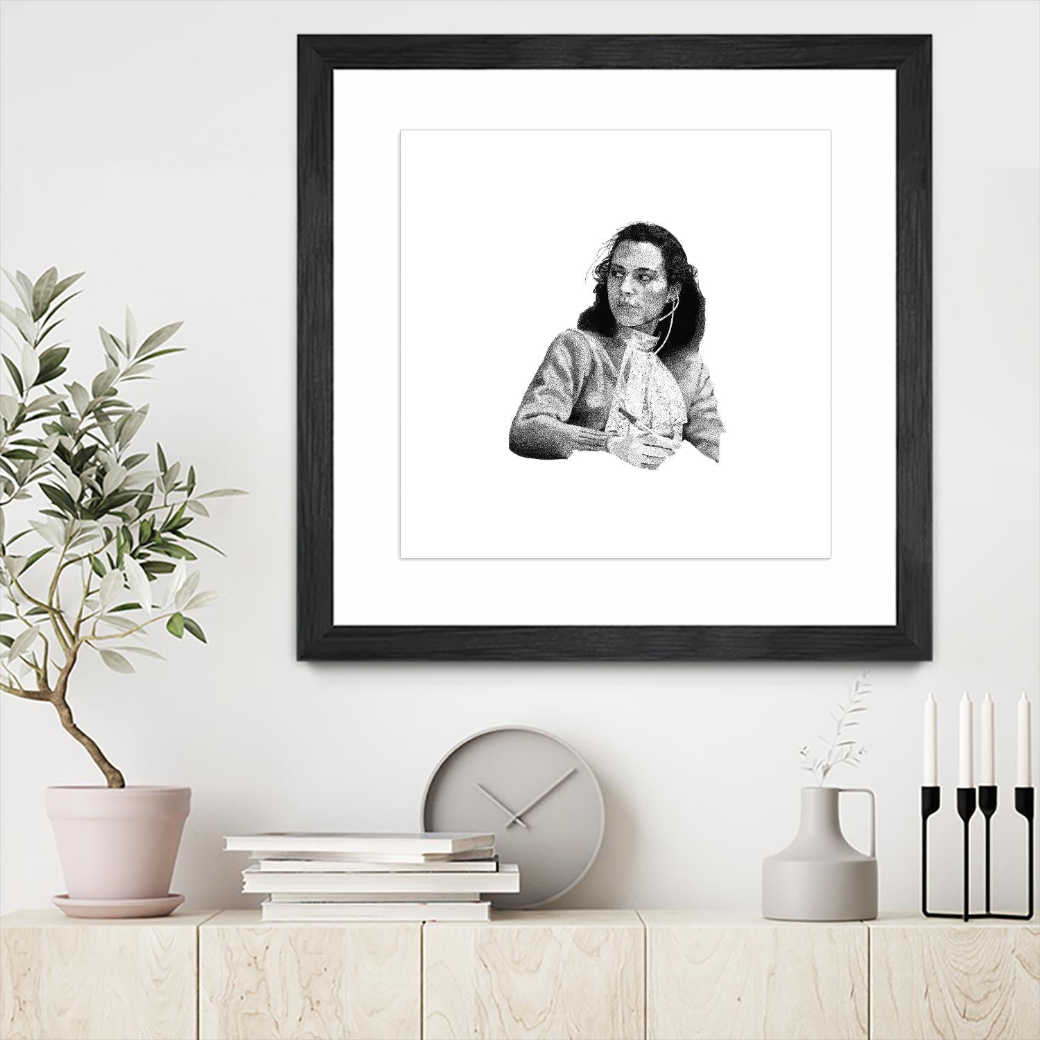 Reception by Gill Alexander on GIANT ART - white men and women