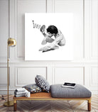 Rejection by Gill Alexander on GIANT ART - white black & white