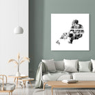 Contact by Gill Alexander on GIANT ART - white black & white homme