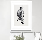 Periwinkle by Gill Alexander on GIANT ART - white black & white homme