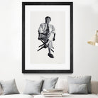 Periwinkle by Gill Alexander on GIANT ART - white black & white homme