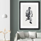Periwinkle by Gill Alexander on GIANT ART - white black & white homme