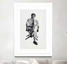 Periwinkle by Gill Alexander on GIANT ART - white black & white homme