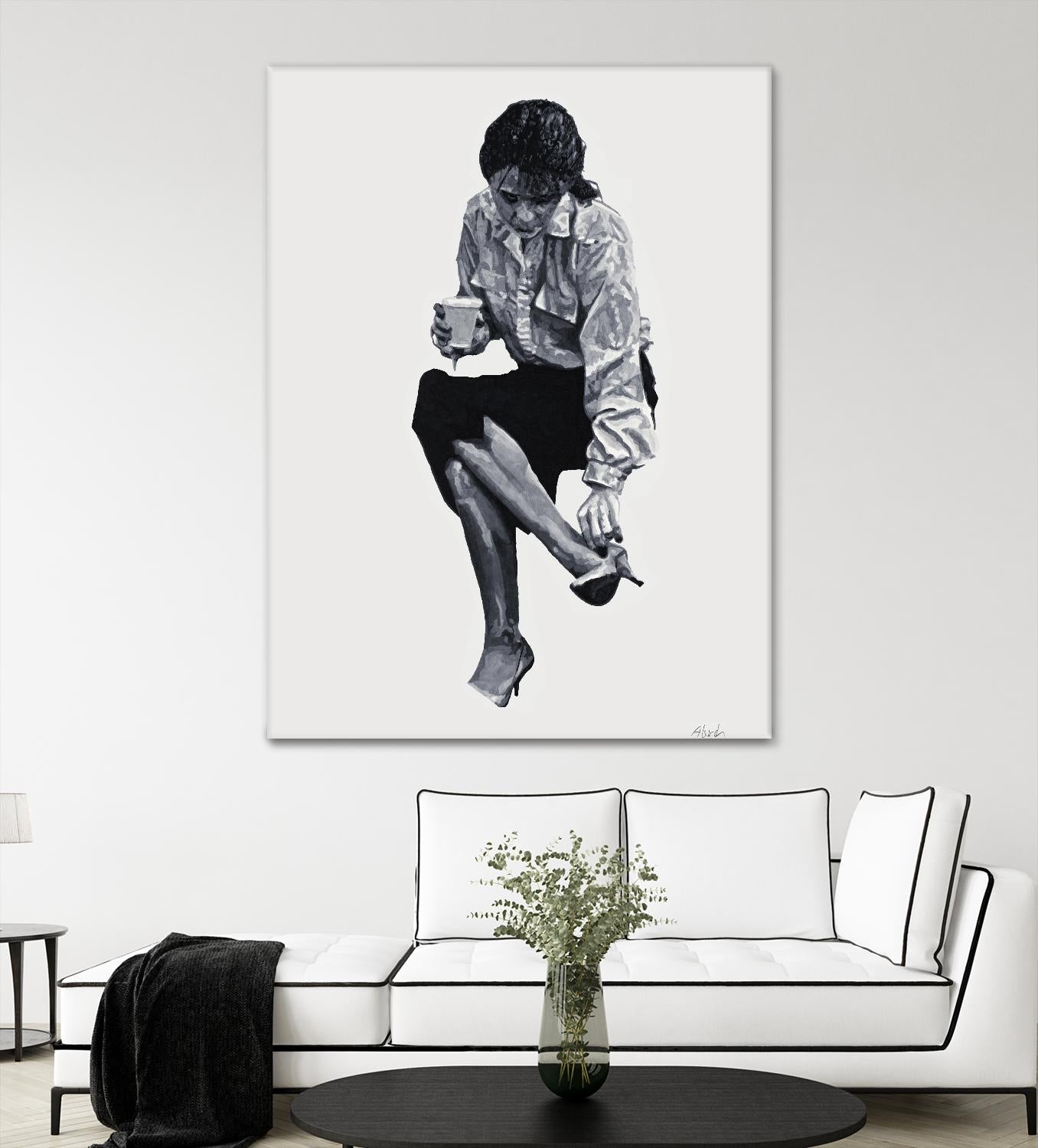 Annie by Gill Alexander on GIANT ART - white men and women