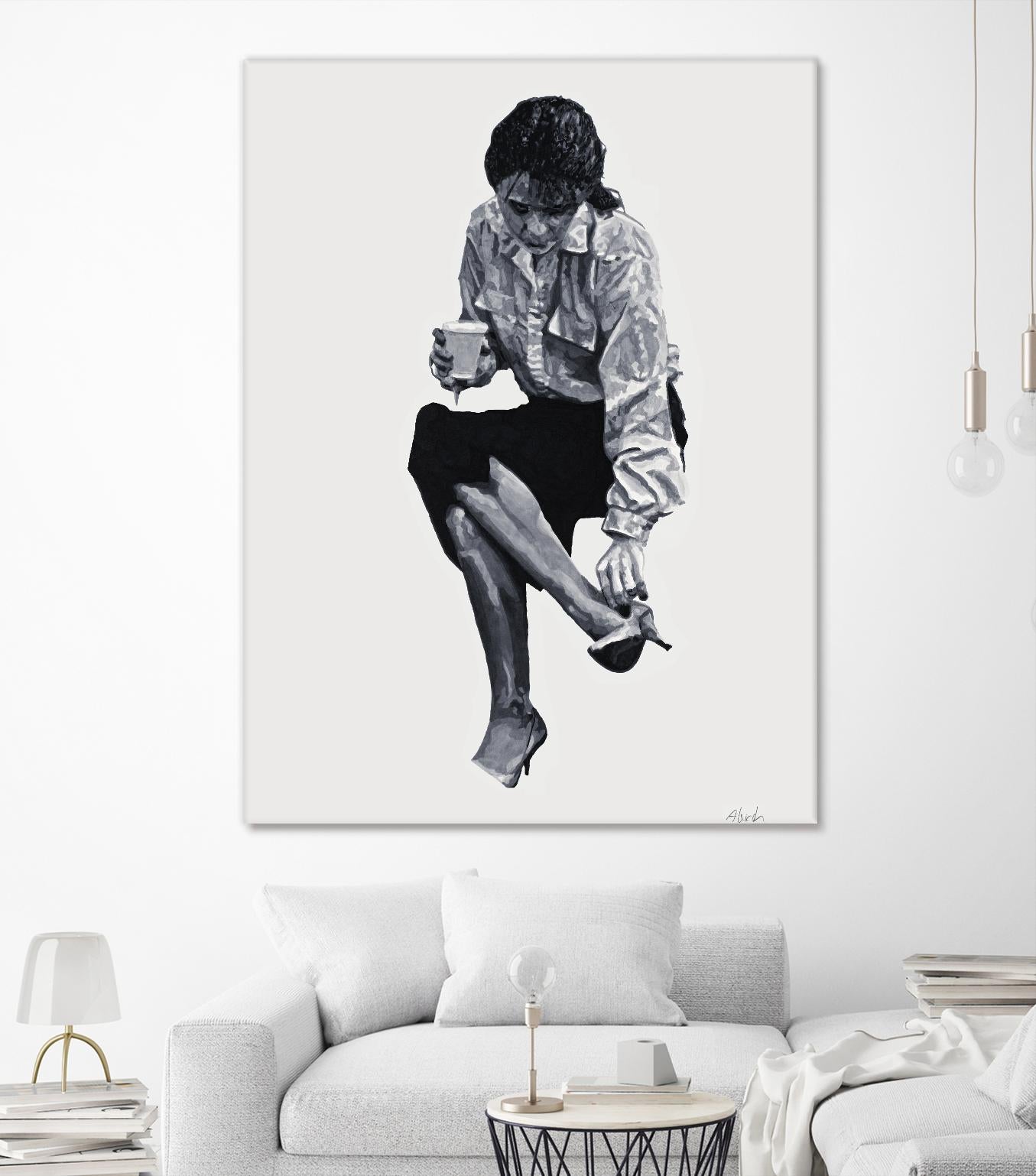 Annie by Gill Alexander on GIANT ART - white men and women