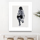 Annie by Gill Alexander on GIANT ART - white black & white woman