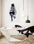 Annie by Gill Alexander on GIANT ART - white black & white woman