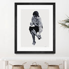 Annie by Gill Alexander on GIANT ART - white black & white woman