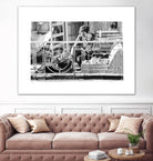 Grill by Gill Alexander on GIANT ART - white men and women