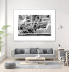 Grill by Gill Alexander on GIANT ART - white men and women