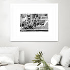 Grill by Gill Alexander on GIANT ART - white black & white